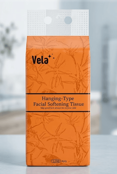 Tissue Gantung Vela 1280 Sheets 3 Ply Berkualitas